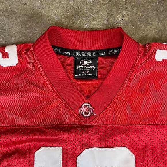 Ohio State Buckeyes vintage red and white jersey - Picture 3 of 7